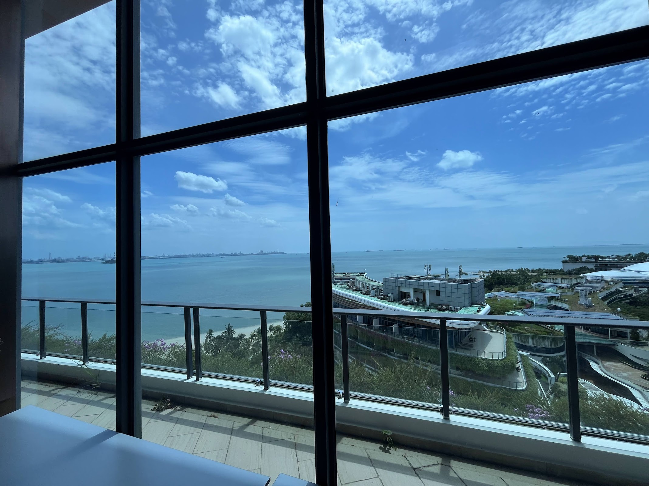 View from the 14th-floor terrace dining